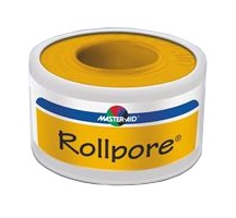 CEROTTO IN ROCCHETTO MASTER-AID ROLLPORE TESSUTO NON TESSUTO 5X1,25 - Farmaunclick.it