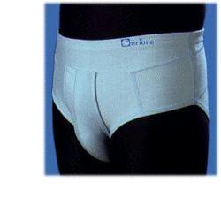 ORIONE 515 CINTOSLIP ERNIARIO UOMO APERTO CON PELOTTE IN COTONE BIANCO 4 - Farmaunclick.it