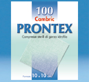 GARZA PRONTEX CAMBRIC 10X10CM 100 PEZZI - Farmaunclick.it