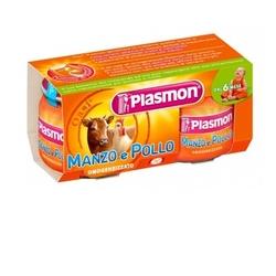 PLASMON OMOGENEIZZATO MANZO/POLLO 80 G X 2 PEZZI - Farmaunclick.it