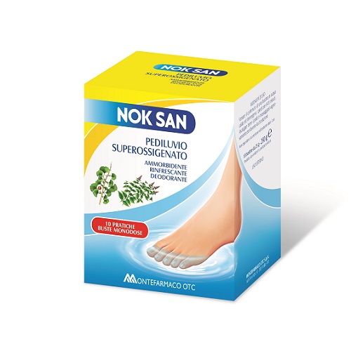 NOK SAN PEDILUVIO SUPEROSSIGENATO 25 G - Farmaunclick.it