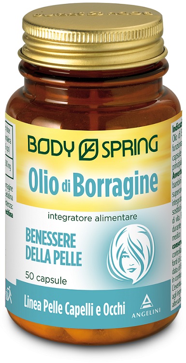 BODY SPRING OLIO DI BORRAGINE 50 CAPSULE MOLLI - Farmaunclick.it