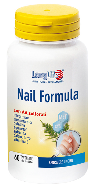 LONGLIFE NAIL FORMULA 60 TAVOLETTE - Farmaunclick.it