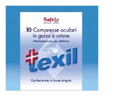 PRONTEX GARZA COMPRESSA OCULARE NON ADESIVA COTONE 10 PEZZI - Farmaunclick.it