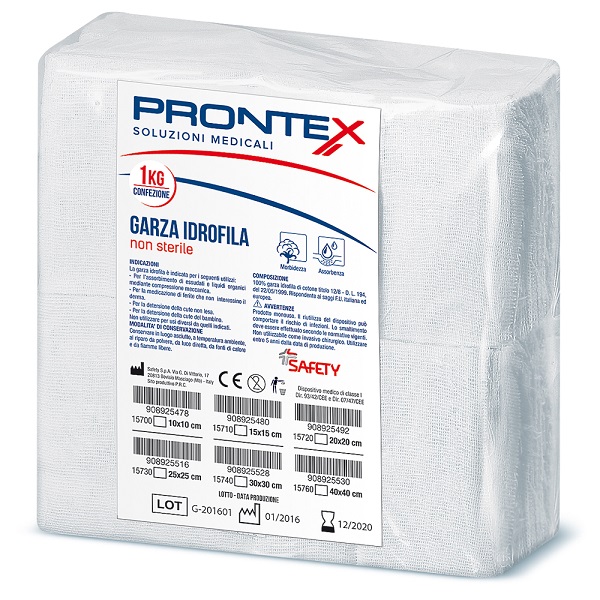 PRONTEX GARZA 40X40CM 1KG - Farmaunclick.it