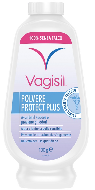 VAGISIL POLVERE PROTECT PLUS IGIENE FEMMINILE 100 G - Farmaunclick.it
