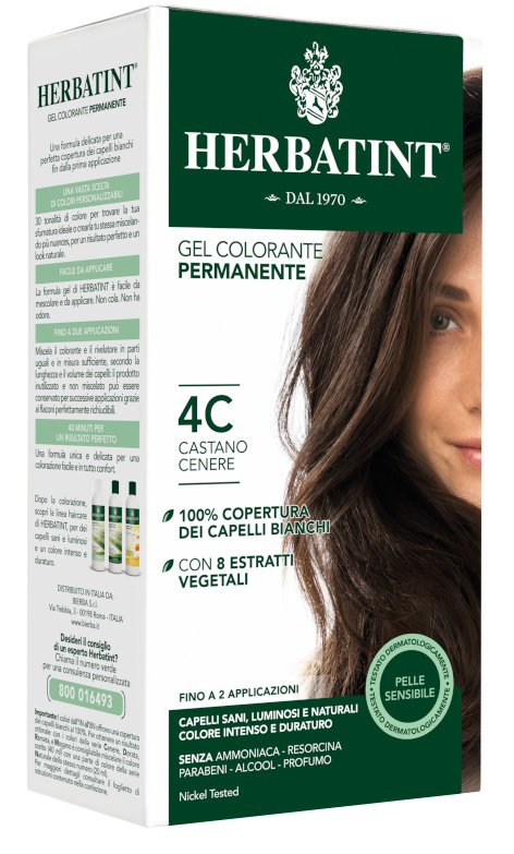 HERBATINT 4C CASTANO CENERE 150 ML - Farmaunclick.it