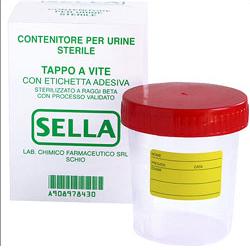 CONTENITORE PER URINA URIN TEST CAPIENZA 9ML - Farmaunclick.it