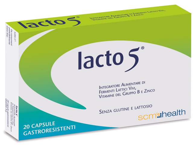 LACTO 5 20 CAPSULE - Farmaunclick.it