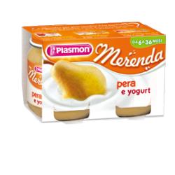 PLASMON OMOGENEIZZATO YOGURT PERA 120 G X 2 PEZZI - Farmaunclick.it