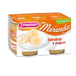 PLASMON OMOGENEIZZATO YOGURT BANANA 120 G X 2 PEZZI - Farmaunclick.it