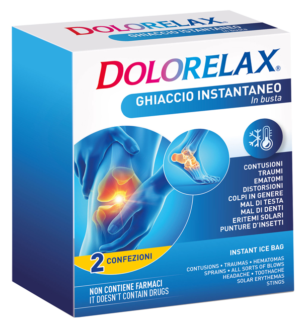 DOLORELAX ICE BAG GHIACCIO BUSTA 2 PEZZI - Farmaunclick.it