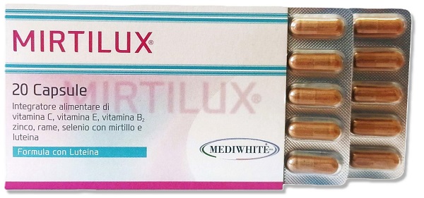 MIRTILUX 20 CAPSULE 441 MG - Farmaunclick.it