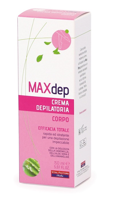 MAX DEP CREMA DEPILATORIA VISO CORPO 150 ML - Farmaunclick.it