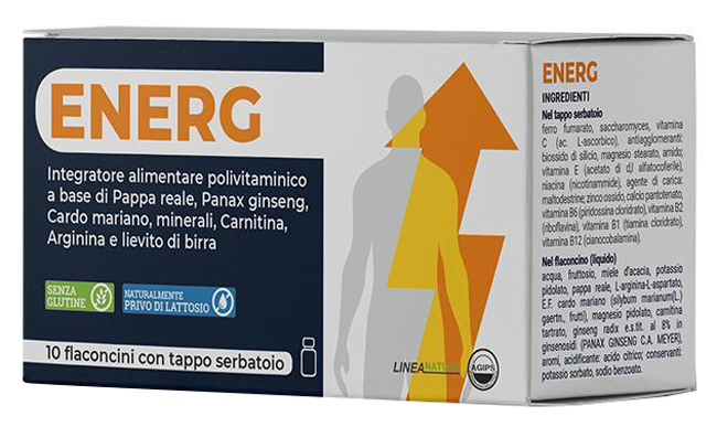 ENERG 10 FLACONCINI USO ORALE - Farmaunclick.it