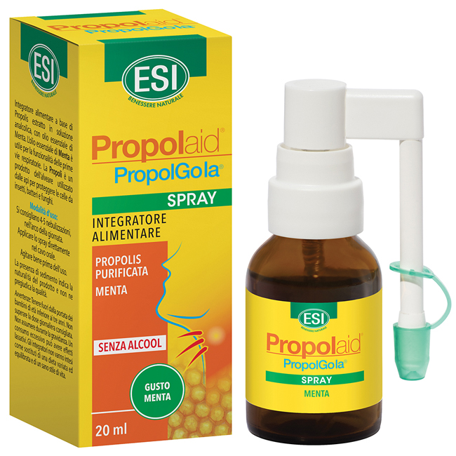 ESI PROPOLAID SPRAY GOLA ANALCOLICO MENTA 20 ML - Farmaunclick.it