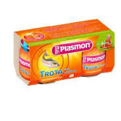 PLASMON OMOGENEIZZATO TROTA VERDURE 80 G X 2 PEZZI - Farmaunclick.it