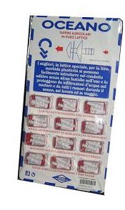 TAPPO AURICOLARE IN LATTICE OCEANO 2 PEZZI - Farmaunclick.it