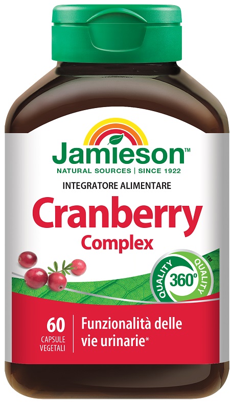 CRANBERRY COMPLEX JAMIESON 60 CAPSULE - Farmaunclick.it