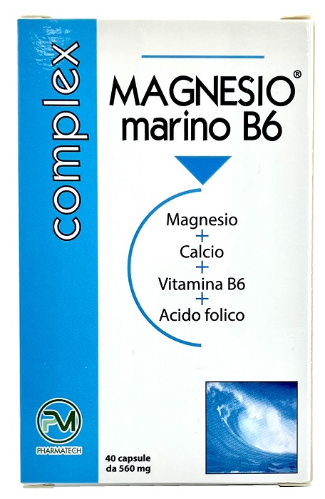 MAGNESIO MARINO B6 40 CAPSULE - Farmaunclick.it