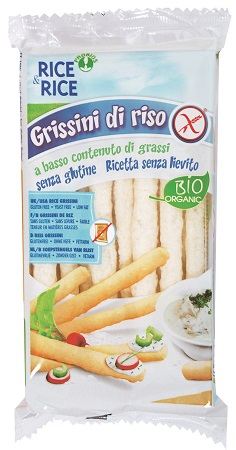 RICE&RICE GRISSINI DI RISO 100% 100 G SENZA LIEVITO - Farmaunclick.it