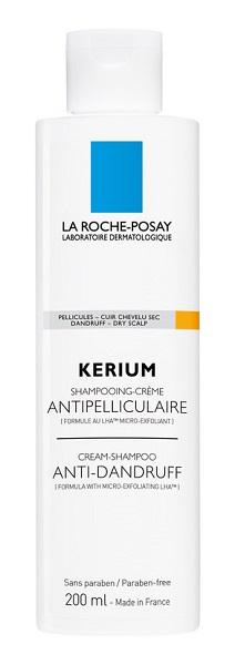KERIUM SHAMPOO ANTI-FORFORA CAPELLI SECCHI 200 ML - Farmaunclick.it