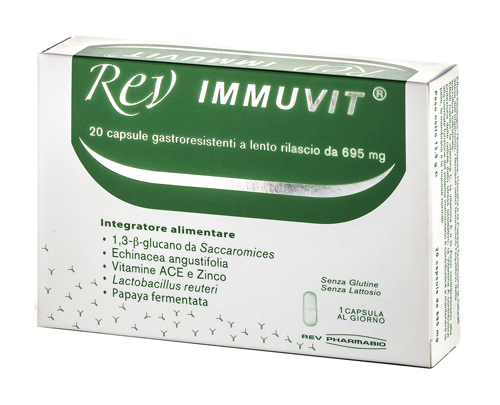 REV IMMUVIT 20 CAPSULE - Farmaunclick.it