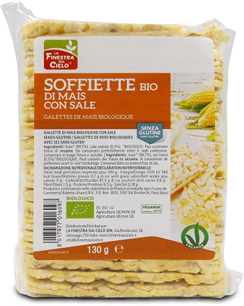 SOFFIETTE DI MAIS CON SALE BIO 130 G - Farmaunclick.it