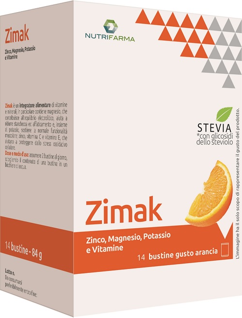 ZIMAK 14 BUSTINE 6 G ARANCIO - Farmaunclick.it