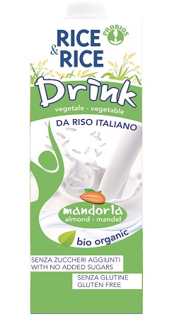 RICE&RICE BEVANDA DI RISO ALLE MANDORLE 1 LITRO - Farmaunclick.it