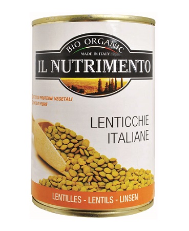 IL NUTRIMENTO LENTICCHIE AL NATURALE SENZA SALE AGGIUNTO 400 G - Farmaunclick.it