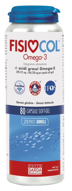 FISIOCOL OMEGA 3 80 CAPSULE - Farmaunclick.it