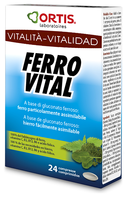 FERRO VITAL PLUS 24 COMPRESSE - Farmaunclick.it
