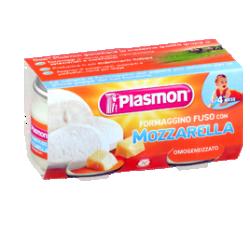 PLASMON OMOGENEIZZATO FORMAGGINO MOZZARELLA 80 G X 2 PEZZI - Farmaunclick.it