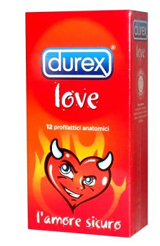PROFILATTICO DUREX LOVE 12 PEZZI - Farmaunclick.it