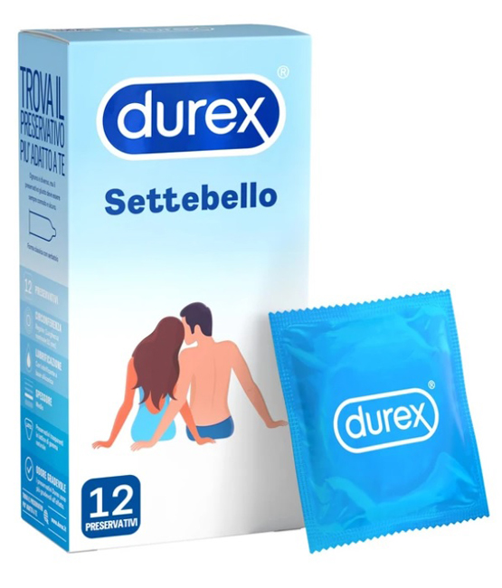 PROFILATTICO DUREX SETTEBELLO CLASSICO 12 PEZZI - Farmaunclick.it