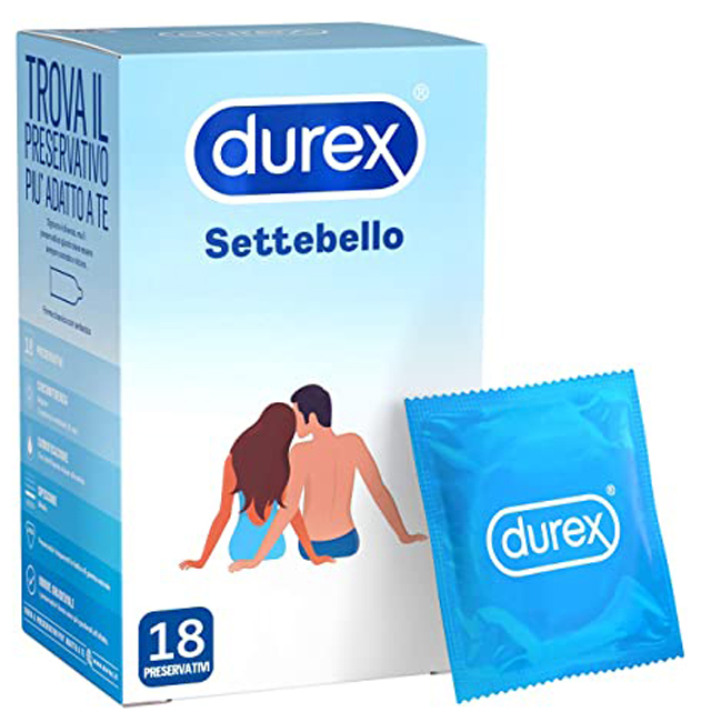 PROFILATTICO DUREX SETTEBELLO CLASSICO 18 PEZZI - Farmaunclick.it