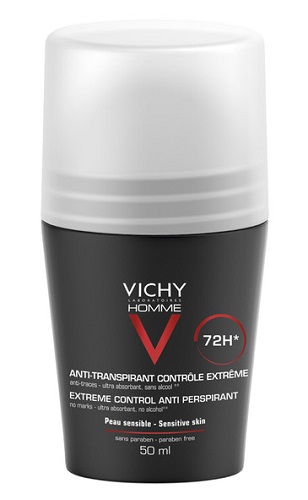 VICHY HOMME DEO ROLL-ON ANTI-TRASPIRANTE 50 ML - Farmaunclick.it