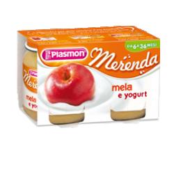 PLASMON OMOGENEIZZATO YOGURT MELA 120 G X 2 PEZZI - Farmaunclick.it