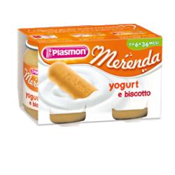 PLASMON OMOGENEIZZATO YOGURT BISCOTTO 120 G X 2 PEZZI - Farmaunclick.it