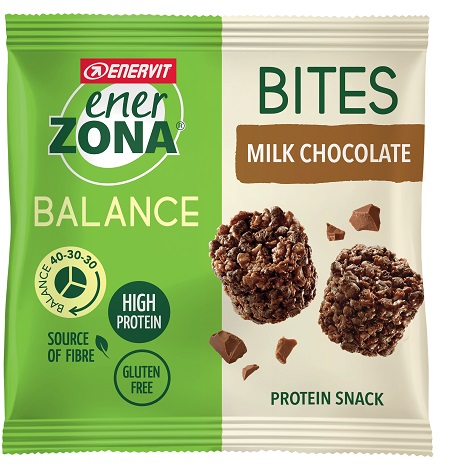 ENERZONA BITES MILK CHOCOLATE 1 BUSTINA - Farmaunclick.it