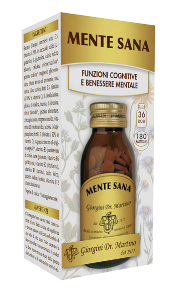 MENTE SANA 180 PASTIGLIE - Farmaunclick.it