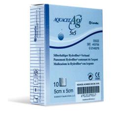 MEDICAZIONE SPECIALE ATTIVA AQUACEL AG MEDIC 5X5CM 10 PEZZI - Farmaunclick.it
