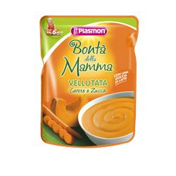 PLASMON POUCHES VELLUTATA DI CAROTE E ZUCCA 180 G - Farmaunclick.it