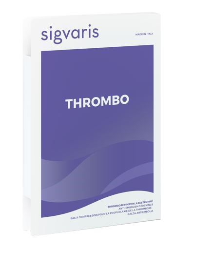 SIGVARIS THROMBO MONOCOLLANT CORTO PUNTA APERTA BIANCO L - Farmaunclick.it