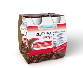 RESOURCE ENERGY CIOCCOLATO 4 BOTTIGLIE 200 ML - Farmaunclick.it
