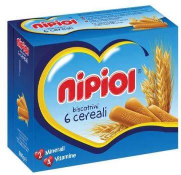 NIPIOL BISCOTTINI 6 CEREALI 800 G - Farmaunclick.it