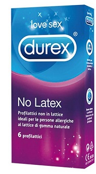 PROFILATTICO DUREX NO LATEX 6 PEZZI - Farmaunclick.it