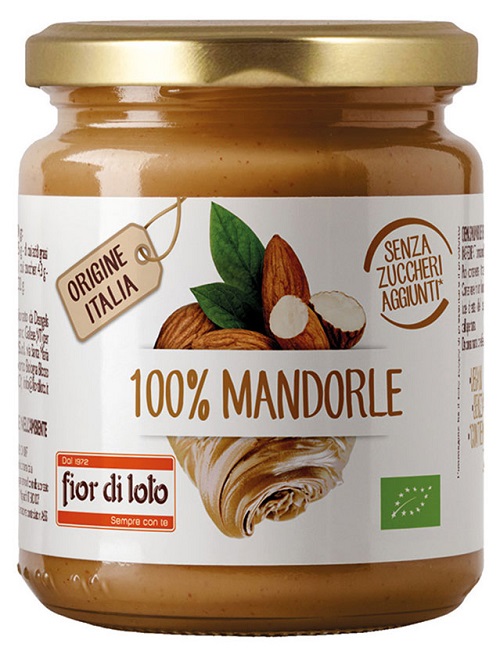 FIOR DI LOTO CREMA 100% DI MANDORLE TOSTATE - Farmaunclick.it