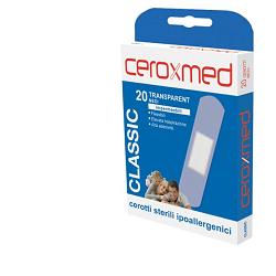 CEROXMED CLASSIC TRASPARENTI 7,2 CM X 1,9 CM 20 CEROTTI MEDI - Farmaunclick.it